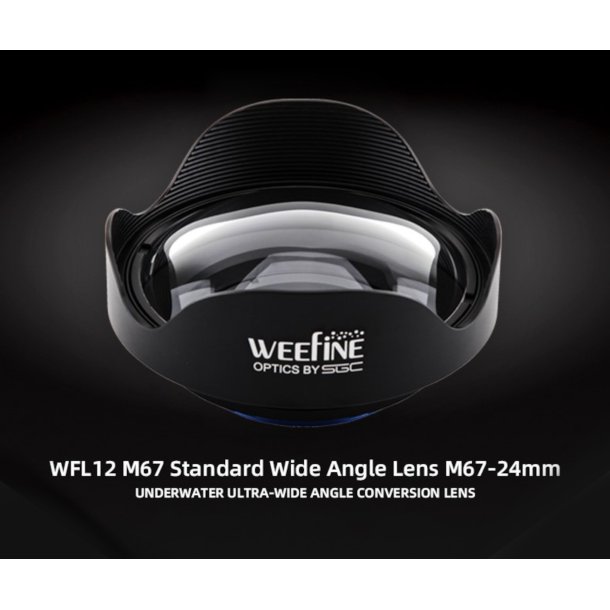 Weefine WFL12 Wide Angle Conversion Lens M67-24mm