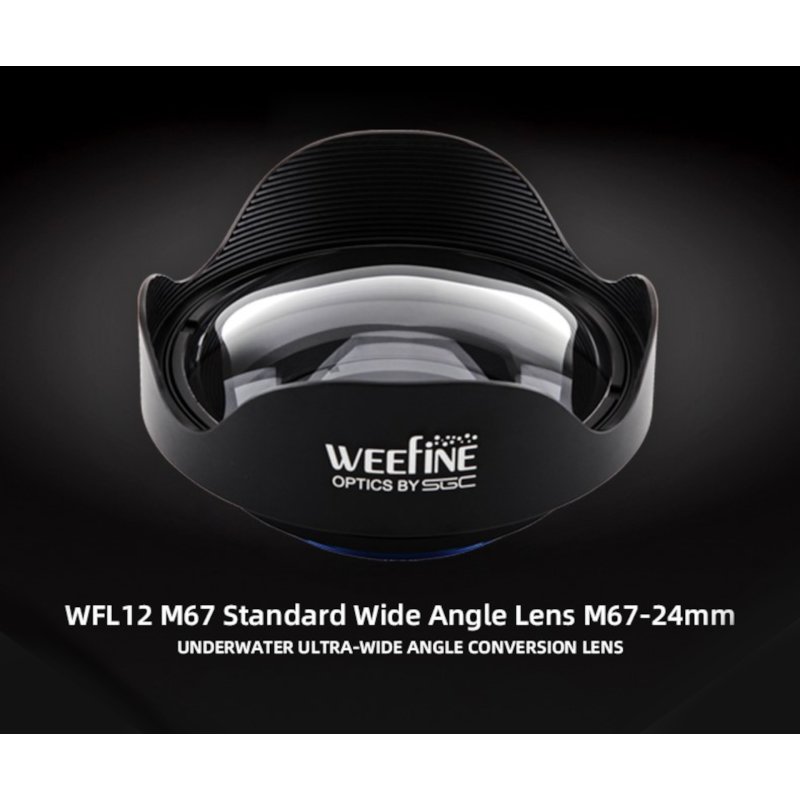 Weefine WFL12 Wide Angle Conversion Lens M67-24mm
