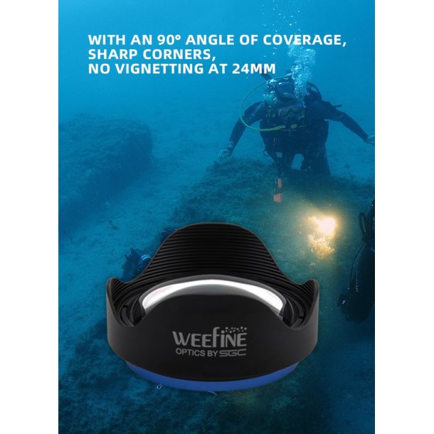 Weefine WFL12 Wide Angle Conversion Lens M67-24mm