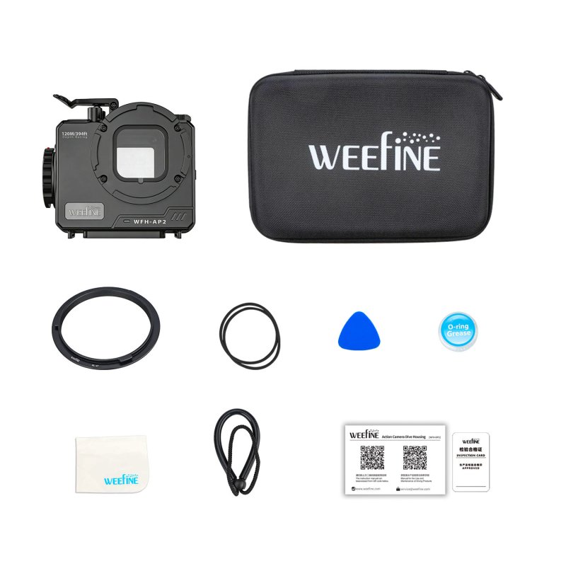 WeeFine WFH-AP2 Action Camera Dive Housing