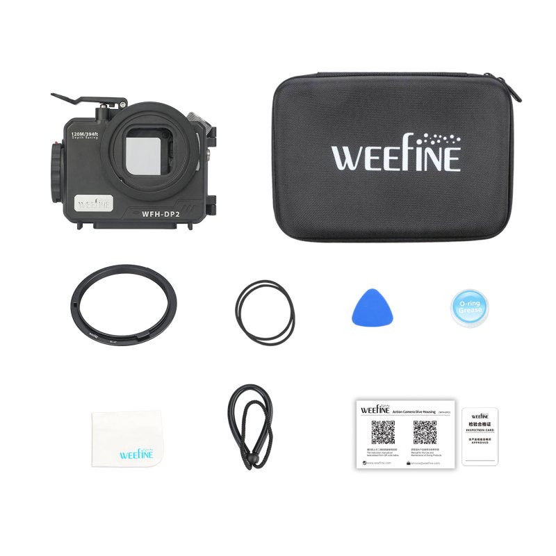 WeeFine WFH-DP2 Action Camera Dive Housing