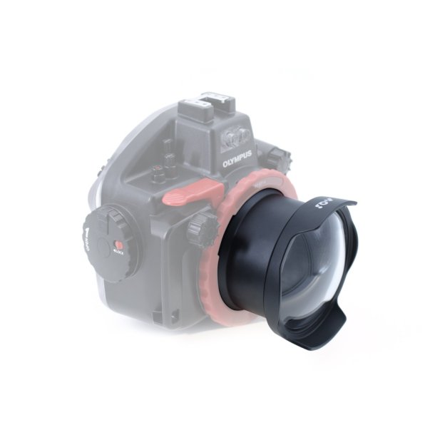 AOI DLP-10  4" Acrylic Semi-Dome Port for Olympus OM-D Mount Housing