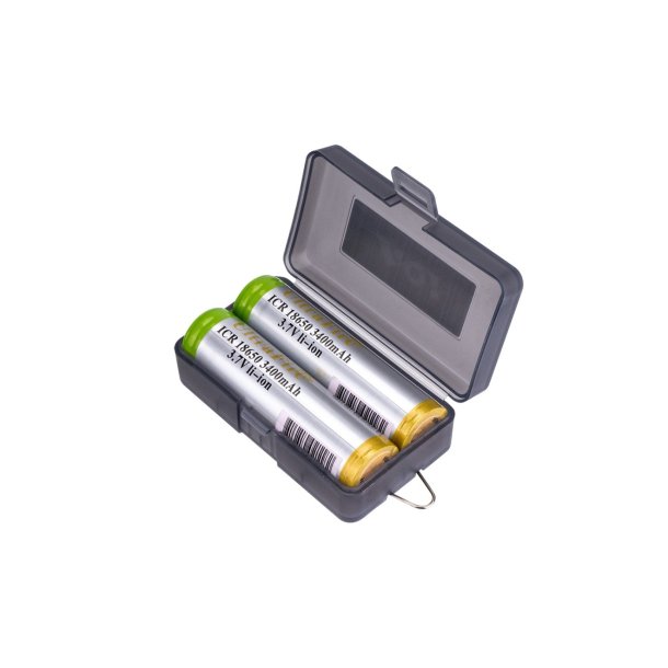AOI BSC-18650-2  Battery Storage Case for 18650 x 2Cells