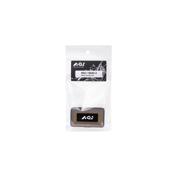 AOI BSC-18650-2  Battery Storage Case for 18650 x 2Cells