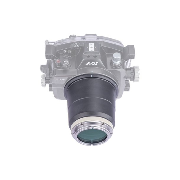 AOI FLP-104  Flat Port - 115 for AX Port Mount Housing (100mm Macro) 