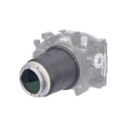 AOI FLP-104  Flat Port - 115 for AX Port Mount Housing (100mm Macro) 