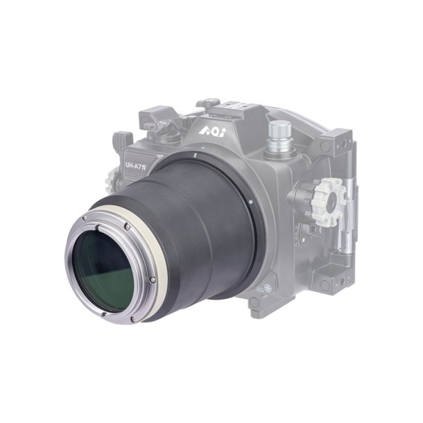 AOI FLP-104  Flat Port - 115 for AX Port Mount Housing (100mm Macro) 