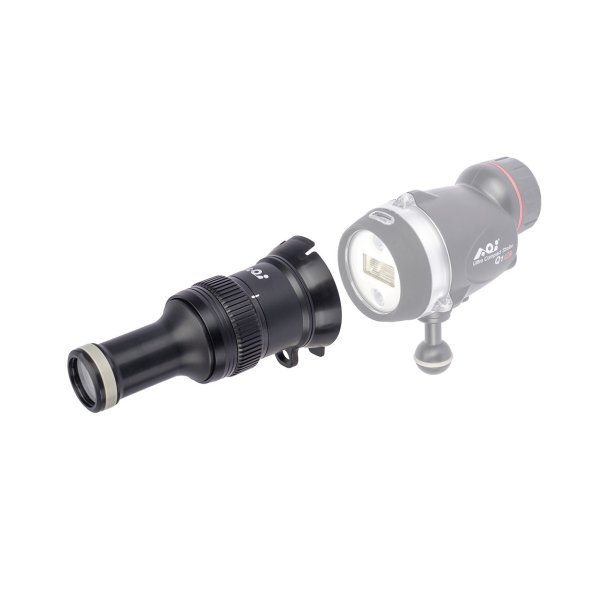 Snoot Adapter f�r Taschenlampe der AOI Q1-Serie
