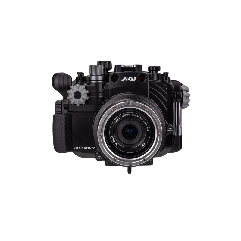 AOI UH-EM10 IV-BLK  Underwater Housing for Olympus OM-D E-M10 Mark IV