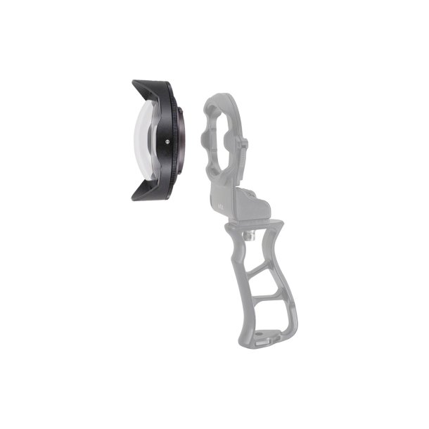 AOI UWL-03II-BLK Underwater 0.73X Wide Angle Conversion Lens Mark II for Action Camera &amp; Phone