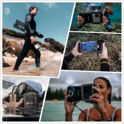 DIVEVOLK SeaTouch 4 MAX iPhone Underwater Housing