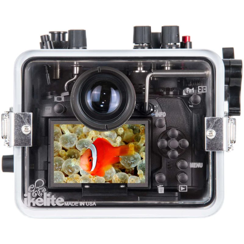 Ikelite 200DLM/B Underwater Housing for Olympus OM-D E-M1 II Mirrorless Cameras (non TTL)