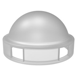 Marelux 140 Degree Diffuser For Strobe Apollo Y(White)