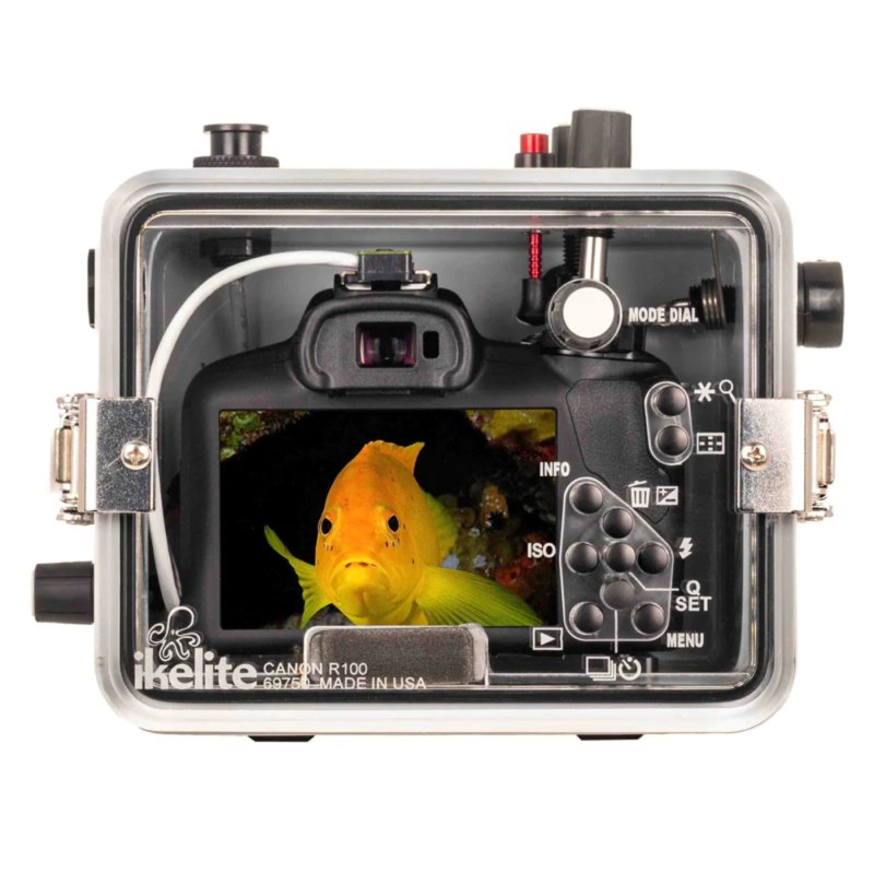 200DLM/D Underwater Housing for Canon EOS R100 [Fiber Optic Update]