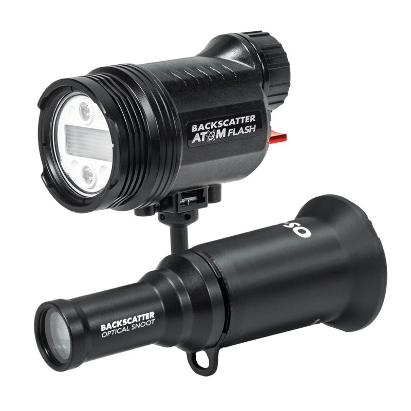 Backscatter Kombipaket: Atom &amp; optischer Snoot