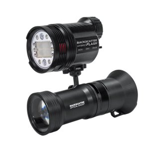 Backscatter Kombipaket: Hybridblitz und optischem Snoot