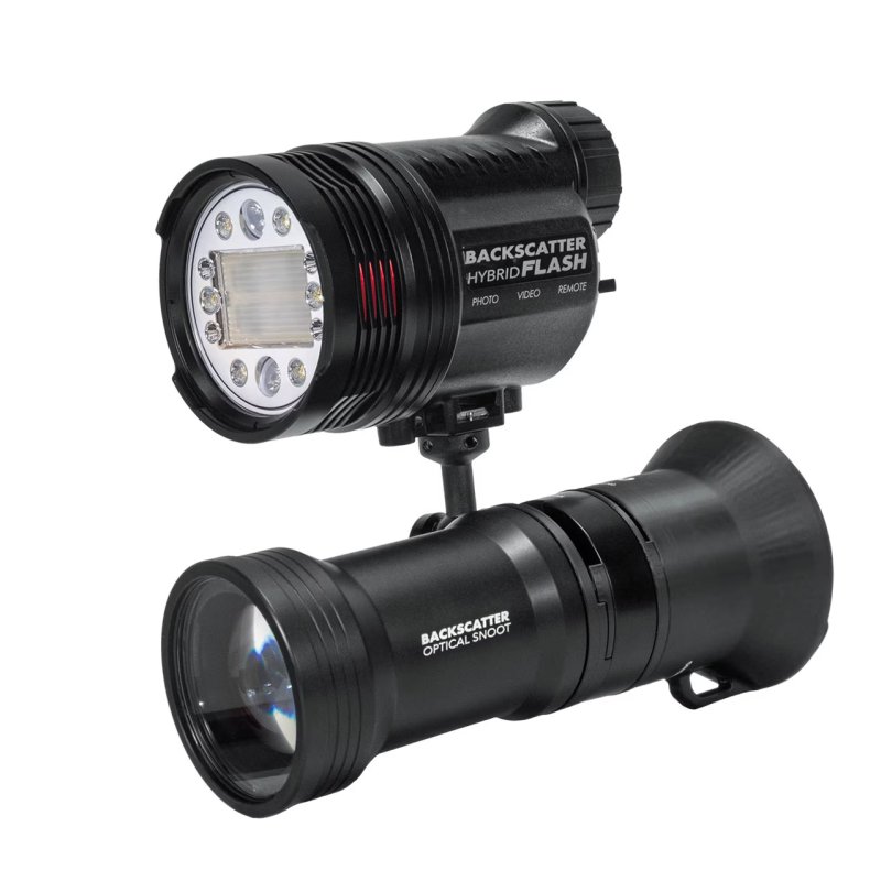 Backscatter Hybrid Flash &amp; Optical Snoot Combo Package