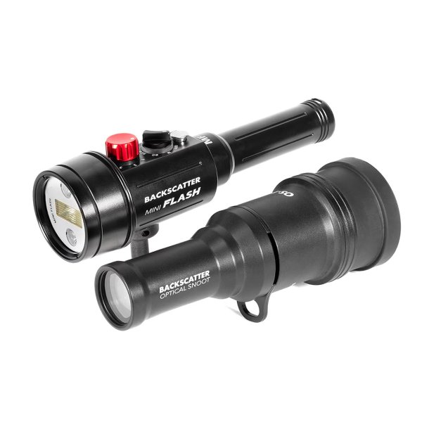 Backscatter Mini Flash 3 &amp; Optical Snoot Kombipaket
