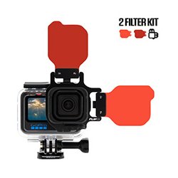 FLIP13 Two Filter Kit with DEEP &amp; DIVE Filter for (GoPro HERO 5-13