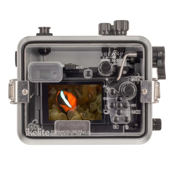 Ikelite 200DLM/E Underwater Housing for Sony Alpha a6700 Deluxe Version with Handles &amp; Vacuum System