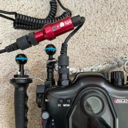 B14 Ikelite ICS-5 Bulkhead with M14 Threads