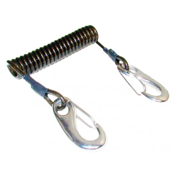 Vinyl break-away lanyard