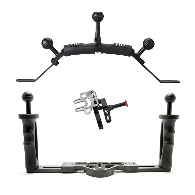 Tray system with trigger &amp; handle bar
